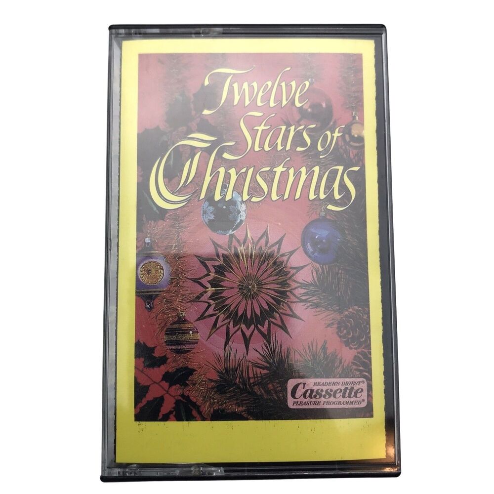 Readers Digest Twelve Stars of Christmas Cassette Tape 2 Bryant Nat King Cole